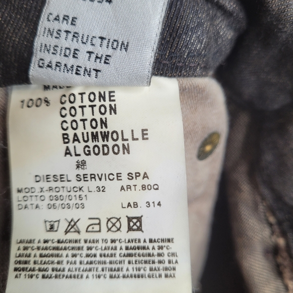 Diesel bootcut men's jeans - Picture 11 of 14